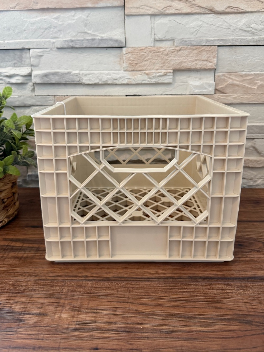 🆕 Cupcakes and Cashmere Home Stackable Storage Crate!